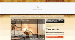 Desktop Screenshot of hotelmiradordeazuaga.com